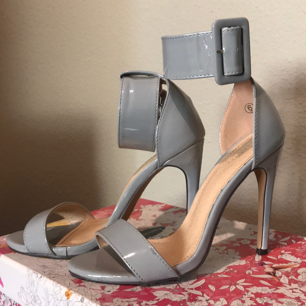 Grey heels